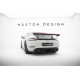 Body kit a vizuálne doplnky Karbónový spojler s horným uchytením V2 + LED Porsche 718 Cayman 982c | race-shop.sk