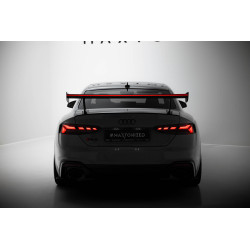 Karbonový spojler s vonkajšími rámikmi V1 + LED Audi A5 / A5 S-Line / S5 / RS5 Coupe F5 / F5 Facelift
