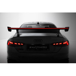 Karbónový spojler s externými vzperami V2 + LED Audi A5 / A5 S-Line / S5 / RS5 Coupe F5 / F5 Facelift