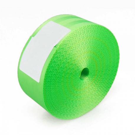 Bezpečnostné pásy a príslušenstvo RACES univerzálna rolka bezpečnostného pásu (10m) - zelená | race-shop.sk