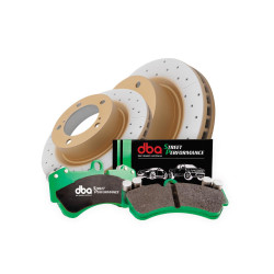 DBA Brake Kit Street Series X-GOLD & Street Performance Brake Pads DBA661X-1464SP