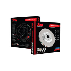 DBA 5000 series Crossed Drilled, Slotted & Dimpled Rotor Only DBA53922.1XD (2 pcs)