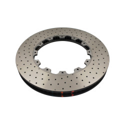 DBA 5000 series Drilled and Dimpled Rotor Only Left Hand DBA52068.1LXD