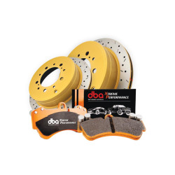 DBA Brake Kit 4000 Series T3 Slotted & Xtreme Performance Brake Pads DBA4786XS-1200XP