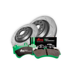 DBA Brake Kit 4000 Series T3 Slotted & Street Performance Brake Pads DBA42809S-2384SP