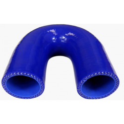 Silikónová hadica - koleno RACES Basic 180° - 38mm (1,5")