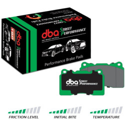 DBA Brake Pads Street Performance, Front Axle DB9011SP