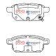 Brzdy DBA DBA Brake Pads Street Series Ceramic, Rear Axle DB2364SS | race-shop.sk