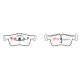 Brzdy DBA DBA Brake Pads Street Series Ceramic, Front Axle DB2332SS | race-shop.sk
