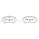 Brzdy DBA DBA Brake Pads Street Series Semi-metallic, Rear Axle DB2329SS | race-shop.sk