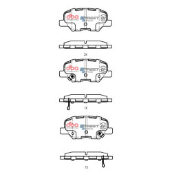 DBA Street Series EV Brake Pads DB2294SSEV