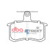 Brzdy DBA DBA Brake Pads Street Series Ceramic, Rear Axle DB222SS | race-shop.sk