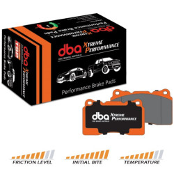 DBA Brake Pads Xtreme Performance, Front Axle DB2202XP