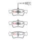 Brzdy DBA DBA Brake Pads Street Series Semi-metallic, Rear Axle DB2201SS | race-shop.sk