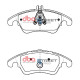 Brzdy DBA DBA Brake Pads Street Series Ceramic, Front Axle DB2183SS | race-shop.sk