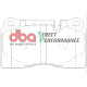 Brzdy DBA DBA Street Performance predné brzdové dosky DB2073SP (ECE R90) | race-shop.sk
