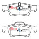 Brzdy DBA DBA Brake Pads Street Series Ceramic, Rear Axle DB2049SS | race-shop.sk
