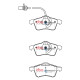 Brzdy DBA DBA Brake Pads Street Series Semi-metallic, Front Axle DB2031SS | race-shop.sk