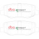 Brzdy DBA DBA Brake Pads Street Performance, Rear Axle DB2003SP | race-shop.sk