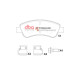 Brzdy DBA DBA Xtreme Performance predné brzdové dosky DB1923XP | race-shop.sk