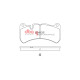 Brzdy DBA DBA Race Performance predné brzdové dosky DB1845RP | race-shop.sk