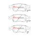 Brzdy DBA DBA Brake Pads Xtreme Performance, Front Axle DB1698XP | race-shop.sk