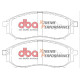Brzdy DBA DBA Brake Pads Xtreme Performance ECE R90 certified, Front Axle DB1696XP | race-shop.sk