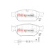Brzdy DBA DBA Brake Pads Xtreme Performance, Front Axle DB15262XP | race-shop.sk