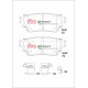 Brzdy DBA DBA Brake Pads Street Performance, Rear Axle DB15223SP | race-shop.sk