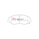 Brzdy DBA DBA Brake Pads Street Performance, Front Axle DB15220SP | race-shop.sk