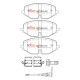 Brzdy DBA DBA Xtreme Performance predné brzdové dosky DB15091XP | race-shop.sk