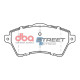 Brzdy DBA DBA brzdové doštičky Street Series polokovové, predná náprava DB1506SS | race-shop.sk