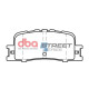 Brzdy DBA DBA Brzdové doštičky Street Series Ceramic, Zadná náprava DB1463SS | race-shop.sk