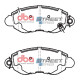 Brzdy DBA DBA Street Series predné brzdové dosky DB1436SS (keramické) | race-shop.sk