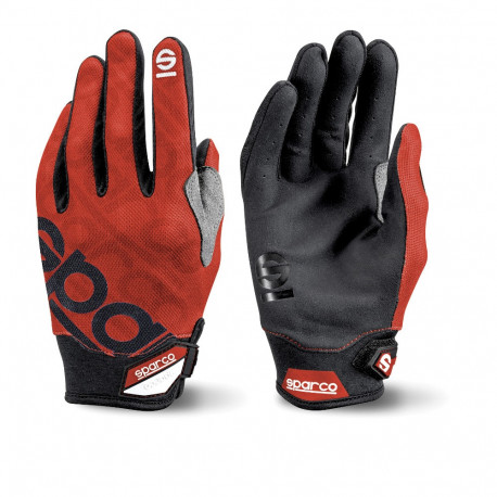 Rukavice Rukavice pre mechanikov Sparco MECA-3, červená | race-shop.sk