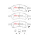 Brzdy DBA DBA Brake Kit 4000 Series T3 Slotted & Xtreme Performance Brake Pads DBA43162S-2388XP | race-shop.sk