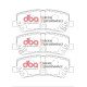 Brzdy DBA DBA Brake Pads Xtreme Performance ECE R90 certified, Rear Axle DB9022XP | race-shop.sk