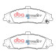 Brzdy DBA DBA Brake Pads Street Series Ceramic, Front Axle DB7599SS | race-shop.sk
