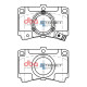 Brzdy DBA DBA Brake Pads Street Series Ceramic, Front Axle DB406SS | race-shop.sk