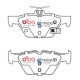 Brzdy DBA DBA Brake Pads Street Series Ceramic, Rear Axle DB2398SS | race-shop.sk