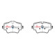 Brzdy DBA DBA Brake Pads Street Series Ceramic, Front Axle DB2377SS | race-shop.sk