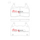 Brzdy DBA DBA Brake Pads Race Performance DB2358ARP | race-shop.sk