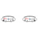 Brzdy DBA DBA Brake Pads Street Series Ceramic, Rear Axle DB2338SS | race-shop.sk