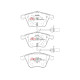 Brzdy DBA DBA Brake Pads Street Performance, Front Axle DB2210SP | race-shop.sk
