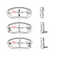 Brzdy DBA DBA Street Series EV Brake Pads DB2174SSEV | race-shop.sk