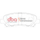 Brzdy DBA DBA Xtreme Performance zadné brzdové dosky DB2005XP | race-shop.sk