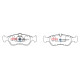 Brzdy DBA DBA Brake Pads Street Series Semi-metallic, Rear Axle DB1960SS | race-shop.sk