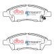 Brzdy DBA DBA Brake Pads Street Series Ceramic, Front Axle DB1830SS | race-shop.sk