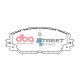 Brzdy DBA DBA Brake Pads Street Series Ceramic, Front Axle DB1802SS | race-shop.sk