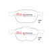 Brzdy DBA DBA Brake Pads Xtreme Performance, Front Axle DB1679XP | race-shop.sk